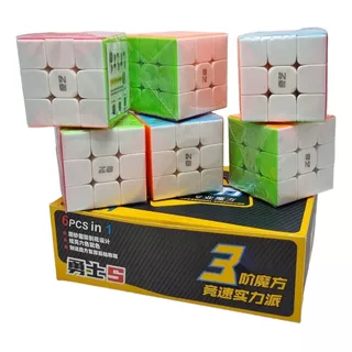 Cubo Rubik Qiyi Warrior S Caja 6 Unidades Speed Original