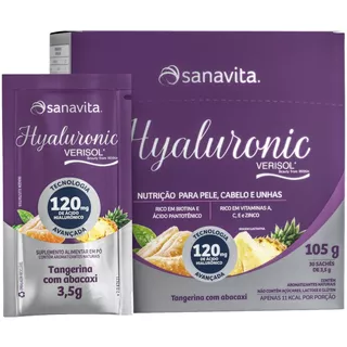 Hyaluronic Verisol 120mg 30 Sachês (2,5g Verisol) - Sanavita