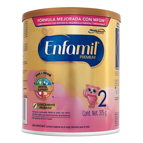 Leche de fórmula  en polvo  Mead Johnson Enfamil Premium Pro Select  en lata de 375g - 6  a  12 meses