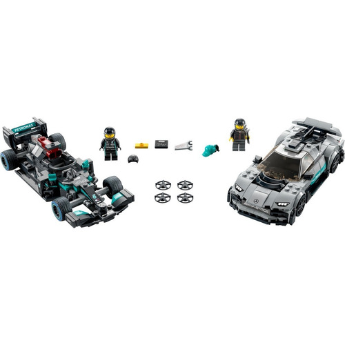 Kit Lego Mercedes Amg F1 W12 E Y Amg Project One 76909 Cantidad de piezas 564