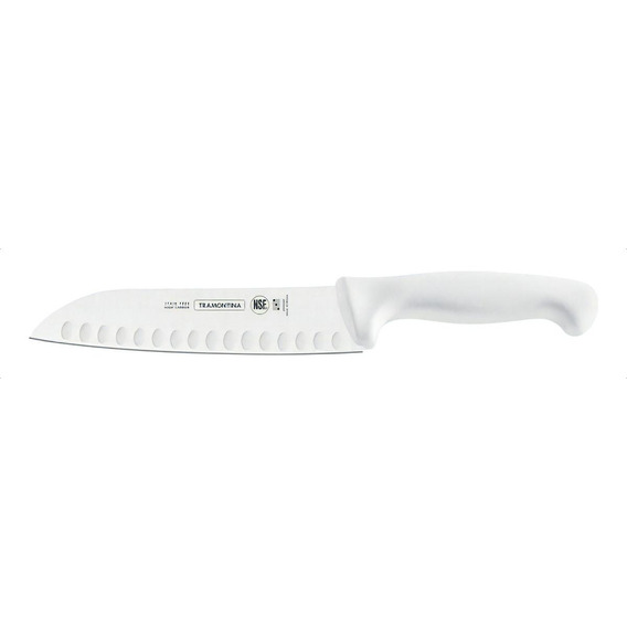 Cuchillo Profesional Tramontina Sushi Carnes Pollo 7 Pul Color Blanco