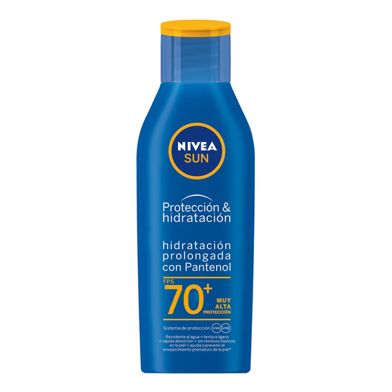 Nivea Sun Protección & Hidratación Fps 70 200ml