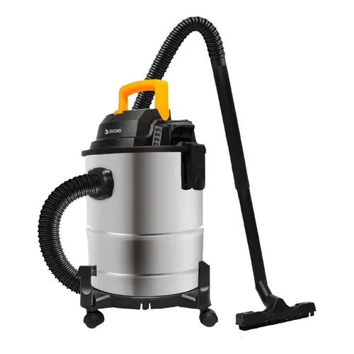 Aspiradora de tacho para el hogar o la oficina 15 L SNPE-2008 - 1300w color plateado Suono