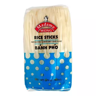 Tallarín De Arroz 3 Mm Madame Wong 375g Banh Pho