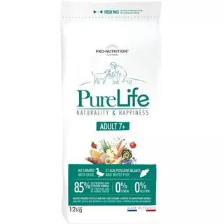 Pure Life Flatazor Canino Adulto 7+ Saco 12 Kg