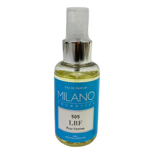 Perfume Femenino Mini Milano -60ml Aroma 505 Lbf Llight Blue