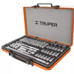 Autocle 42 Piezas Mixto 1/2 Truper Juego Dados Kit - 13940