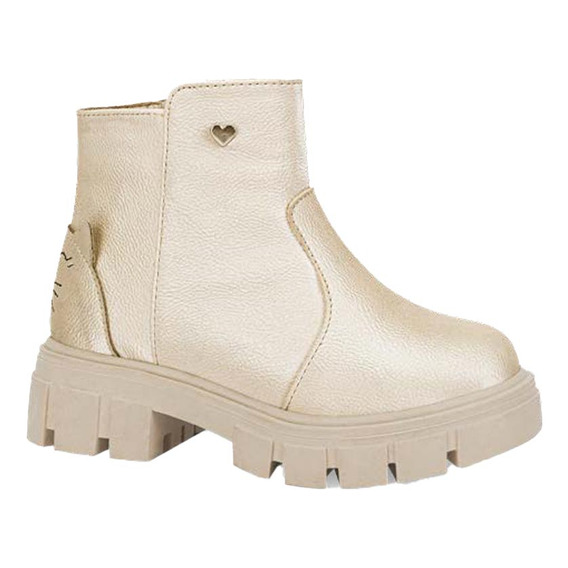 Bota Moto Vivis Shoes Kids Nacar Niña 9060