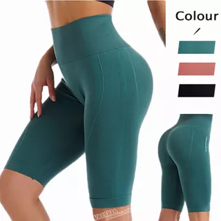 Leggins Cortos De Moda Deportivos Fitness Yoga Gym Correr