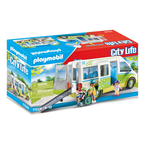 Playmobil City Autobús Escolar 71329