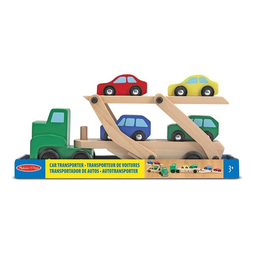 Melissa & Doug Carro Transportador De Madera