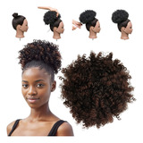 Afro Puff  Aplique De Coque 