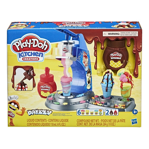 Masa Play-doh Kitchen Set De Heladería Frappes Creativo