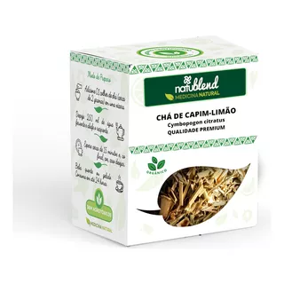 Chá De Capim Cidreira Limão - Chá In Box | Medicina Natural