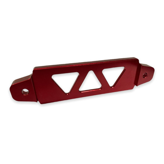 Soporte Batería Aluminio Sujetador Universal 14.5cm Rojo