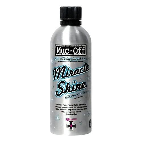 Pulidor líquido Bike Muc-off Miracle Shine, 500 ml, carnaúba