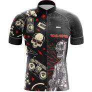 Camiseta Ciclismo Brk Rock And Roll Com Fpu 50+