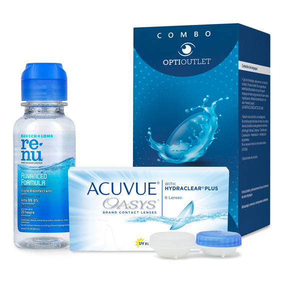 Lentes De Contacto Acuvue Oasys 6 Pzas Mensual