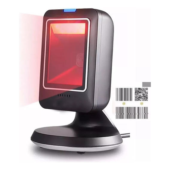 Lector Código De Barras Omnidireccional 1d/2d/qr Usb Scanner