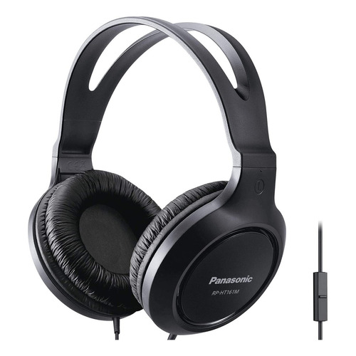 Panasonic Rp-ht161m Alambricos Con Microfono Color Negro