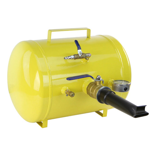 Tanque Para Aire Comprimido 19 Litros Uso Rudo Inflador Color Amarillo Fase eléctrica Monofásica