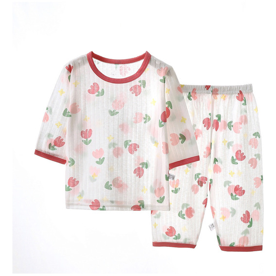 Conjunto De Pijama En Forma De X Baby Suit Para Niñas De 2 A