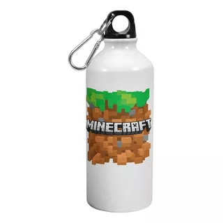Botella De Agua Deporte Minecraft 600 Ml