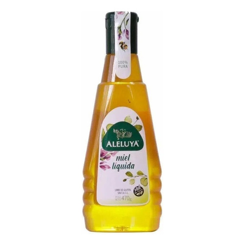 Miel Líquida Aleluya Dosiificador 470 Gr. Sin Tacc