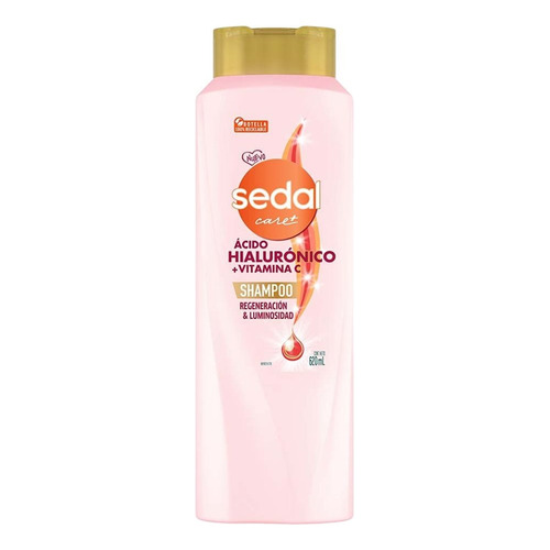  2 Pzs Sedal Shampoo Regeneracion Y Luminocidad 620ml