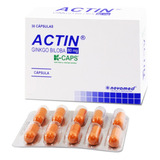 Actin Ginkgo Biloba 80mg Caps - Unidad a $111