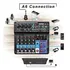 Mezcladora Mixer Profesional 6 Canales Teyun A6