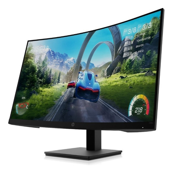 Monitor Gamer Hp X32c 31.5'' Fhd Curvo 60-165 Hz Color Negro