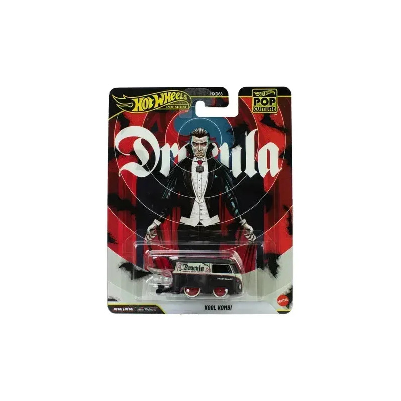 Hot Wheels Volkswagen Kool Kombi Dracula - Pop Culture Preto