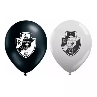 Baloes Bexiga Bola Festa 200 Un.personalizado Vasco Da Gama