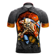 Camiseta Ciclismo Brk Iron Maiden Com Fpu 50+