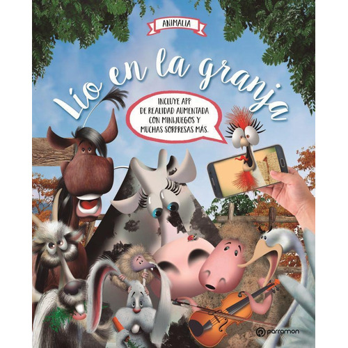 LÃÂo en la granja, de Canal Iglesias, Eulàlia. Editorial Parramon, tapa dura, edición 1 en español, 2019