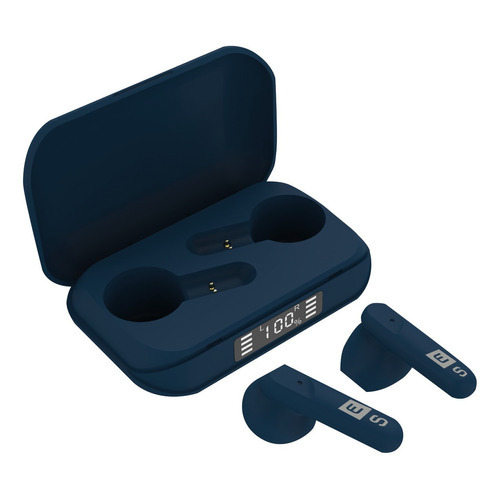 Auriculares Inalambricos Eurosound Brick Bluetooth Daewoo Color Azul