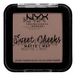 Rubor Sweet Cheeks Blush Matte So Taupe Nyx