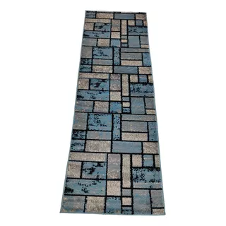 Alfombra Turca Apodaca Para Pasillo Sala Recamara 85x240 Cm