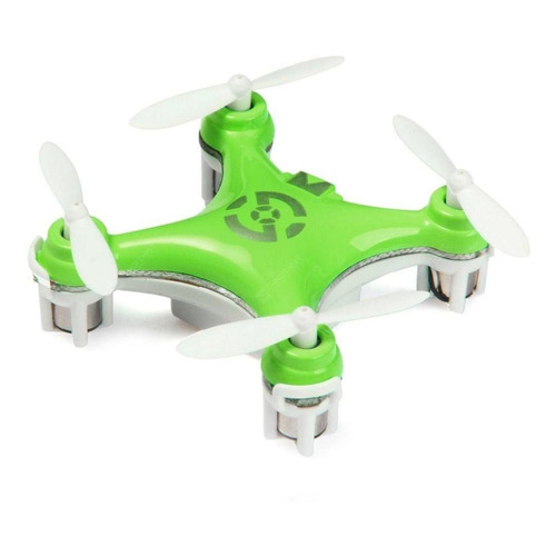 Mini drone Cheerson CX-10 con cámara green 1 batería