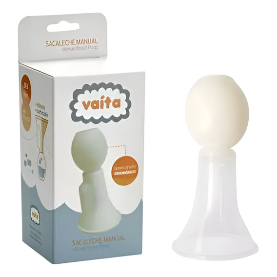 Sacaleche Manual Ergonomica Natural Lactancia Bebe Vaita