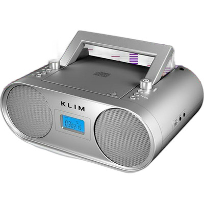 Reproductor De Cd Portátil Con Radio Am/fm Y Bluetooth, Usb,