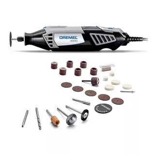 Minitorno Dremel 4000 220v 175 W Eléctrico + 26 Accesorios