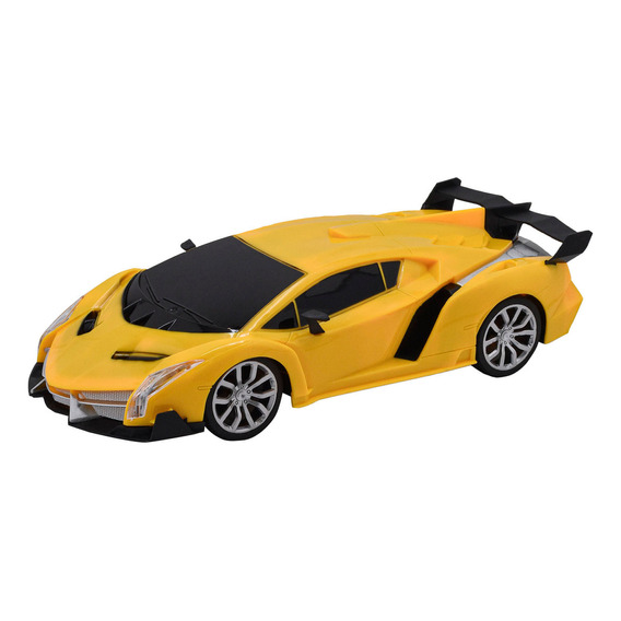 Carro Control Remoto Famous Car Azul Toy Logic Color Amarillo