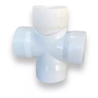 Cruz Pvc Sanitario 50mm (2'') Armado (uso Drenaje O Pluvial)