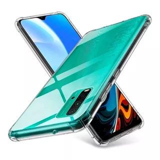 Carcasa Para Xiaomi Redmi 9t Transparente Antigolpe