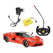 Carrinho De Controle Remoto Ferrari Bateria Recarregável