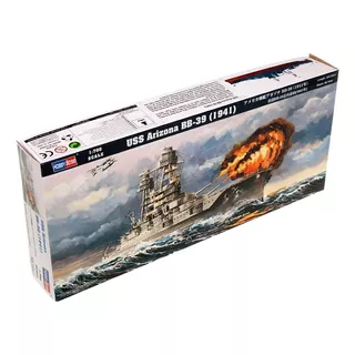 Set De Plastimodelismo Hobby Boss Uss Arizona Bb-39 (1941) 83401 1/700