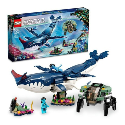 Kit Lego Avatar Payakan El Tulkun Y Crabsuit 75579 761 Pzas