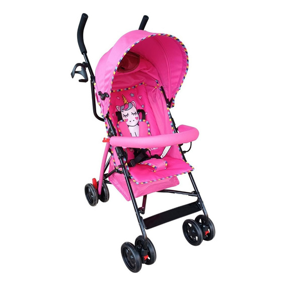 Carriola De Baston Prinsel Tour Elite Ligera Color Unicornio Chasis Negro